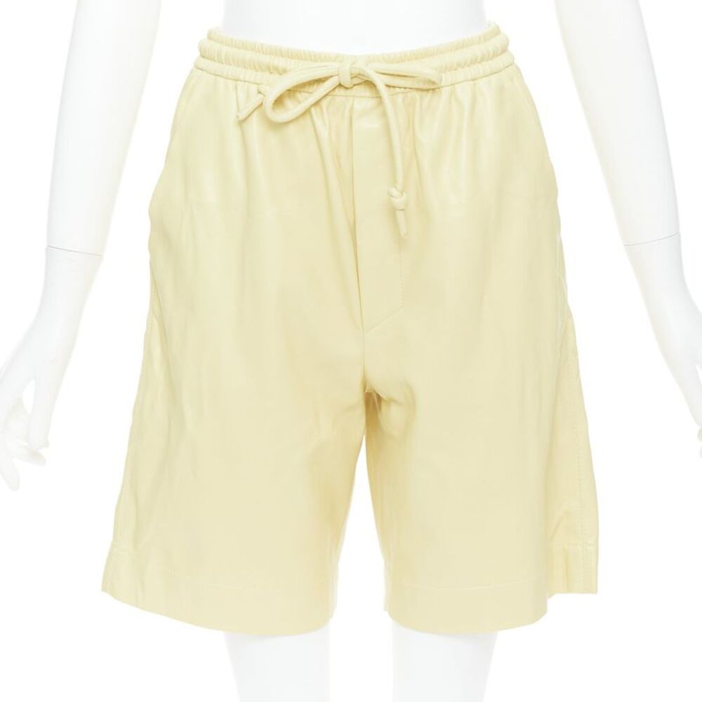 Nanushka Vegan Leather Bermuda Shorts